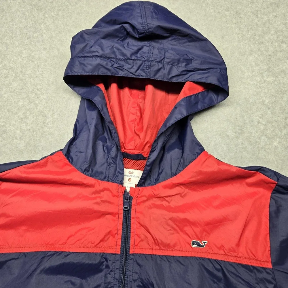 Vineyard Vines Jacket Mens Large Hooded Windbreaker Full‎ Zip Target